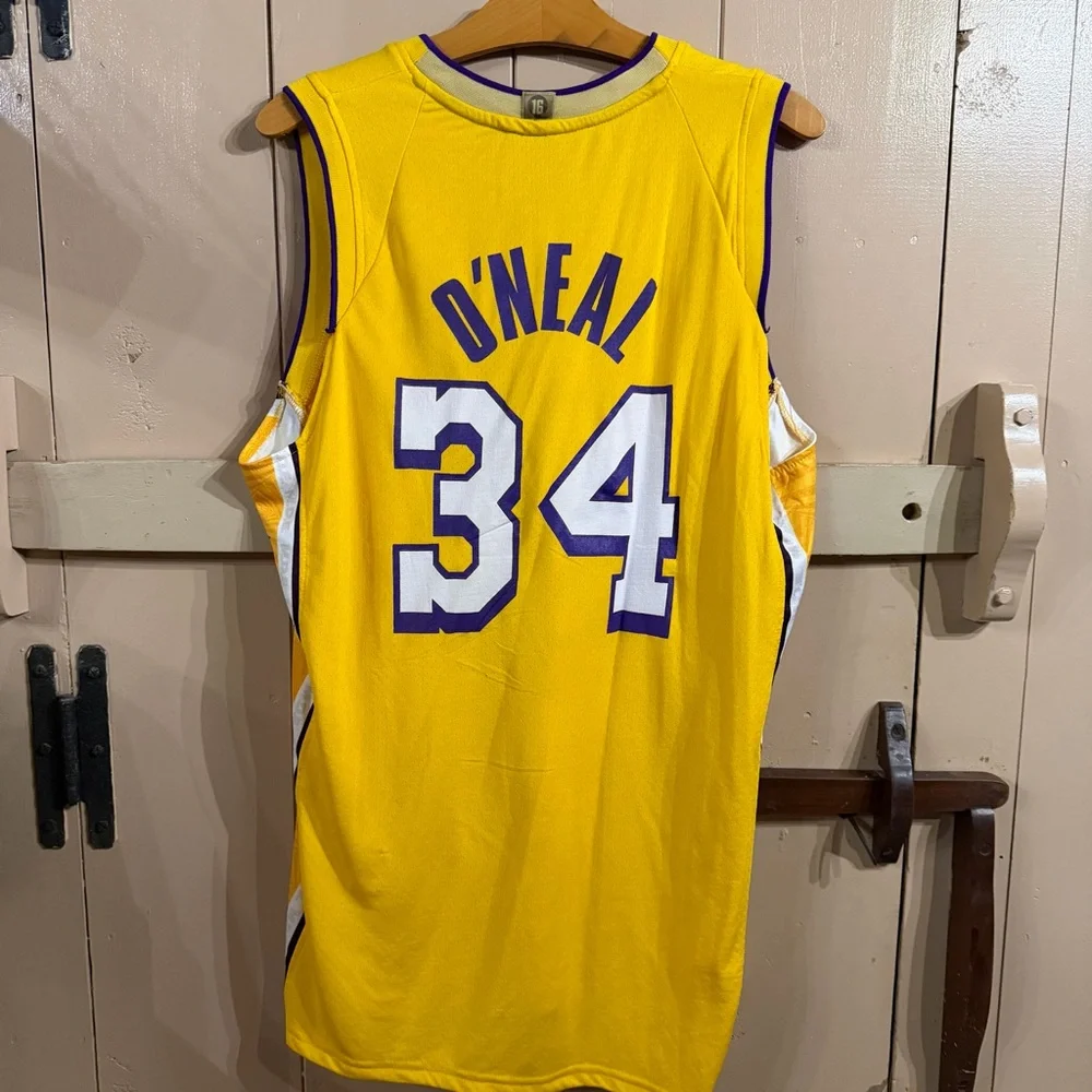 SHAQ Lakers Jersey! It’s SWEET!! 🔥 Shaquille O'Neal Lore Series Jersey Size XL